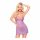 Penthouse Bedtime Story - Nightgown & Thong (Purple) 