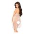 Penthouse Naughty Doll - Lace dress and thong (white) - L/XL