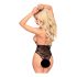 Penthouse Toxic Powder - Halterneck Bodysuit (Black)  - L/XL