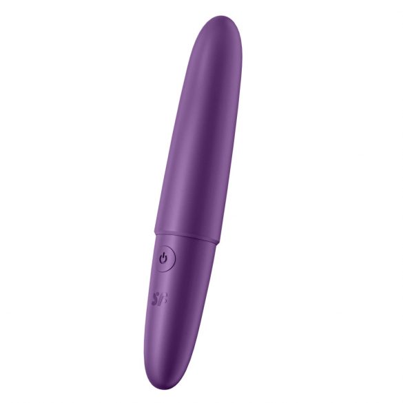 Satisfyer Ultra Power Bullet 6 - Rechargeable, Waterproof Vibrator (Purple) 