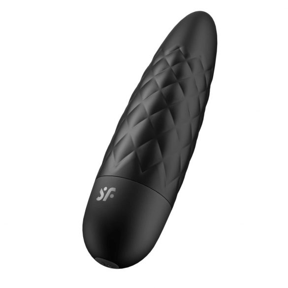 Satisfyer Ultra Power Bullet 5 - Rechargeable, Waterproof Vibrator (Black) 