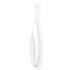 Satisfyer Twirling Fun - Battery operated, waterproof clitoral vibrator (white)
