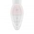 Satisfyer Supernova - Rechargeable Air Pulse 2in1 Vibrator (White) 