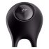 Satisfyer Majestic Duo - Rechargeable Waterproof Cock Ring (Black) 