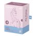 Satisfyer Vulva Lover 3 - Rechargeable, Air Wave Clitoral Stimulator (Pink) 