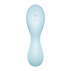   Satisfyer Curvy Trinity 5+ - smart rechargeable 2in1 vibrator (blue)
