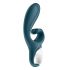 Satisfyer Hug Me - Smart Clitoral Vibrator (Grey-Blue) 