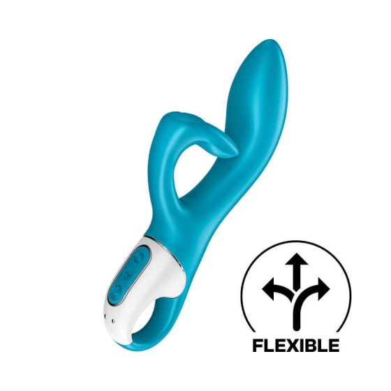Satisfyer Embrace Me - Rechargeable Vibrator with Paddles (turquoise)