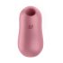 Satisfyer Cotton Candy - Rechargeable Air Pulse Clitoral Vibrator (Coral) 