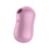 Satisfyer Cotton Candy - Rechargeable Air Pulse Clitoral Vibrator (Purple) 