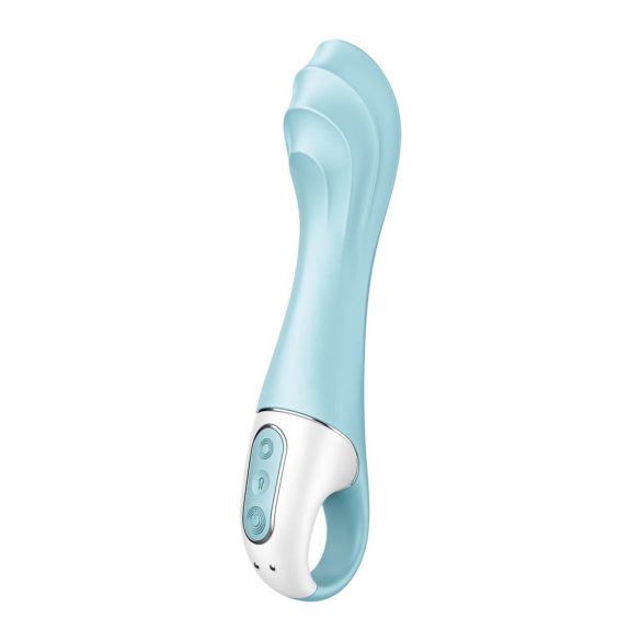 Satisfyer Air Pump Vibrator 5 - Smart Inflatable Vibrator (Blue) 