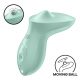 Satisfyer Exciterrr - Rotating Beaded Clitoral Vibrator (Green) 