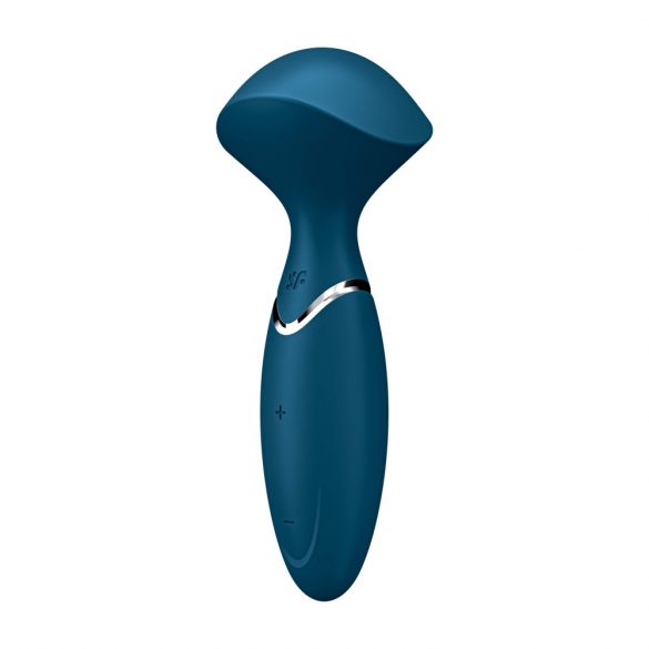 Satisfyer Mini Wand - Rechargeable, Waterproof Vibrator (Blue) 