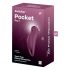 Satisfyer Pocket Pro 1 - Rechargeable, Air Pulse Clitoral Stimulator (Purple) 