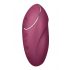 Satisfyer Tap & Climax 1 - 2-in-1 Vibrator and Clitoral Stimulator (Red) 