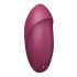 Satisfyer Tap & Climax 1 - 2-in-1 Vibrator and Clitoral Stimulator (Red) 