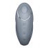 Satisfyer Tap & Climax 1 - 2-in-1 Vibrator and Clitoral Stimulator (Grey) 