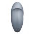 Satisfyer Tap & Climax 1 - 2-in-1 Vibrator and Clitoral Stimulator (Grey) 