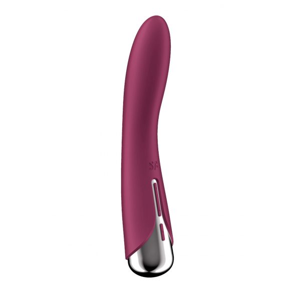 Satisfyer Spinning Vibe 1 - Rotating Head G-spot Vibrator (Red) 