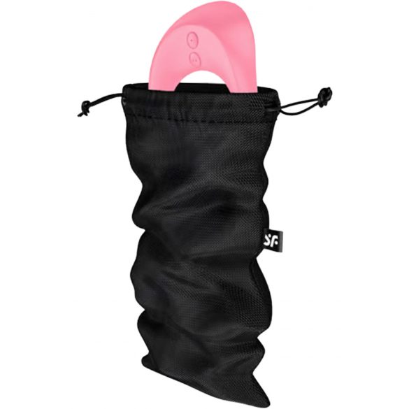 Satisfyer Treasure Bag M - Sex Toy Storage Pouch - Medium (Black) 