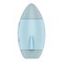 Satisfyer Mission Control - Rechargeable Air-Pulse Clitoral Stimulator (Blue) 