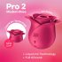 Satisfyer Pro 2 Rose Gold - Rechargeable Air Pulse Clitoral Stimulator (Red) 