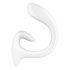 Satisfyer G for Goddess 1 - Clitoral and G-spot Vibrator (White) 