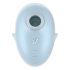 Satisfyer Cutie Ghost - Rechargeable Air Pulse Clitoral Stimulator (Blue) 