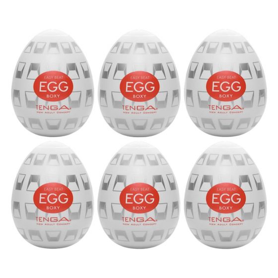 TENGA Egg Boxy - masturbation egg (6pcs)
