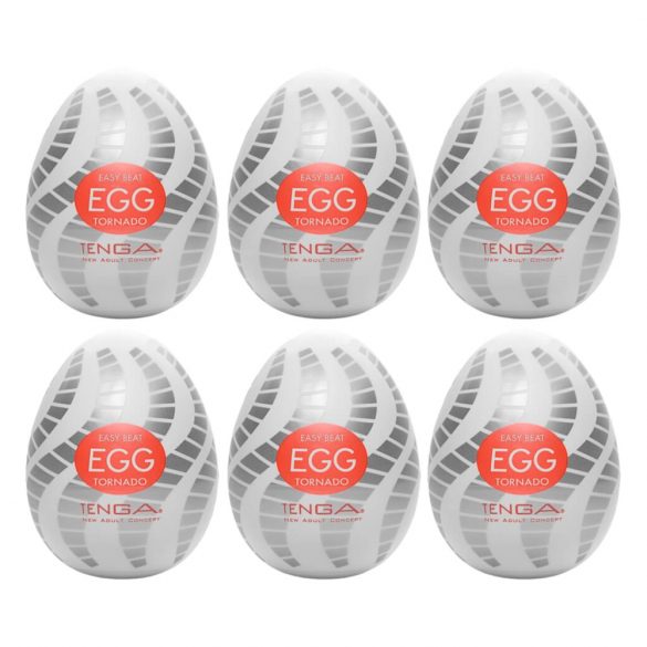 TENGA Egg Tornado - Masturbation Egg (6 pack) 