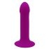 Hitsens 6 - Flexible Suction Cup Dildo (Purple) 