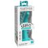 Dillio Curious Five - Suction Cup Silicone Dildo (15cm) - Turquoise 