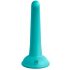 Dillio Curious Five - Suction Cup Silicone Dildo (15cm) - Turquoise 