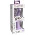 Dillio Curious Five - Suction Cup Silicone Dildo (15cm) - Purple 