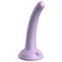 Dillio Curious Five - Suction Cup Silicone Dildo (15cm) - Purple 