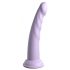 Dillio Slim Seven - Suction Cup Stimulator Dildo (20cm) - Purple 