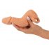 Nature Skin Penis Sleeve and Artificial Vagina - 18cm (Natural) 