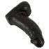 Realistixxx Giant - Big Balls Dildo - 22 cm (Black) 