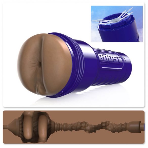 Fleshlight Boost Blast - Realistic Brown Butt Masturbator 