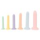 Six in a Row - Dildo Trainer Set - 6pcs (Colored) 