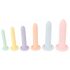 Six in a Row - Dildo Trainer Set - 6pcs (Colored) 