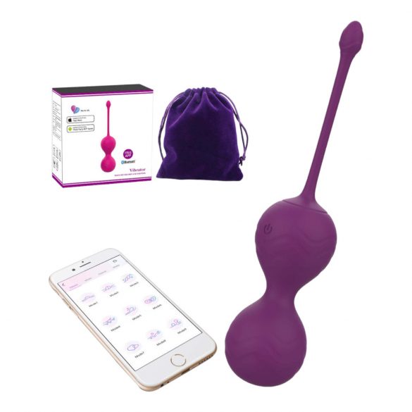 Lonely Winni Smart Vibrating Egg (Pink) 