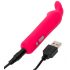 HappyRabbit Bullet - Rechargeable Bunny Vibrator (Pink) 