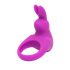 HappyRabbit Cock - Rechargeable Vibrating Cock Ring (Purple) 