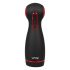 WYNE 06 - Rechargeable Vibrating Suction Masturbator (Black) 