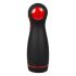 WYNE 06 - Rechargeable Vibrating Suction Masturbator (Black) 