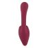 Javida - dual-purpose tongue vibrator (burgundy) 