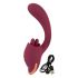 Javida - dual-purpose tongue vibrator (burgundy) 