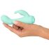 Cuties Mini 4 - Rechargeable, Waterproof Rabbit Vibrator (Green) 