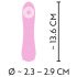 Cuties Mini 4 - Rechargeable, Waterproof Vibrator (Pink) 